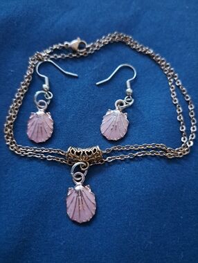 Peach Jewelry Set